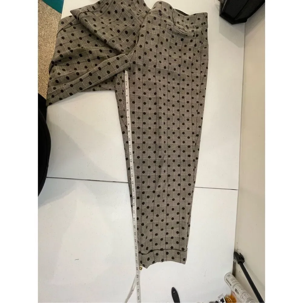 Lane Bryant women’s cuffed pants black white size 20 - Picture 6 of 7